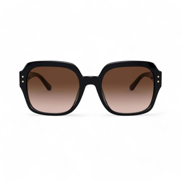 Tory Burch TY7143U Sunglasses 170913-56  Women's, Dk Brown Gradient Logo - Picture 3 of 8
